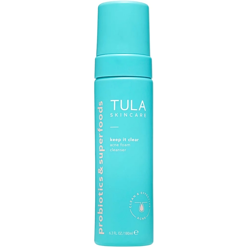 Tula Skincare Keep It Clear acne foam cleanser New